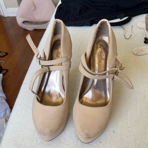 High Heels beige